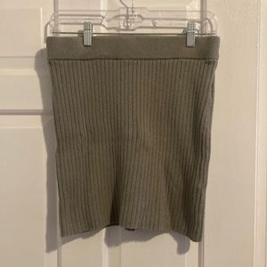 Knit Abercrombie skirt